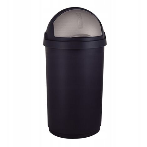 Curver – Poubelle sous évier 50L – Couvercle encliquetable – Plastique solide – Dimensions 35x25x10cm – Pour cuisine moderne - SEAU 50 L