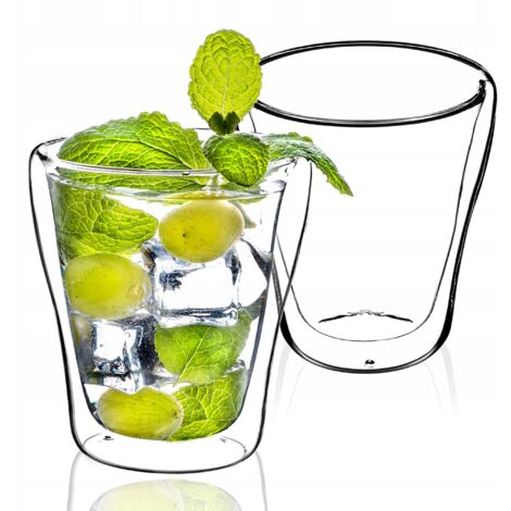 Pour Boissons KADAX Lot De 6 Verres à Eau, Transparents, Avec Fond Pour Boissons KADAX Lot De 6 Verres à Eau, Transparents, Avec Fond