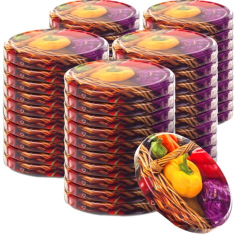 KADAX Jar Caps Lids Fi82 Jar Caps Cap Conserves 50x (1/5)