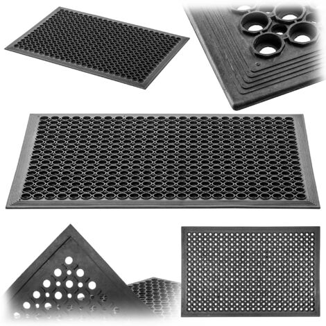 Paillasson Tapis De Chaussure D'Entrée Universel 60X90Cm Avec Rampe (1/5)