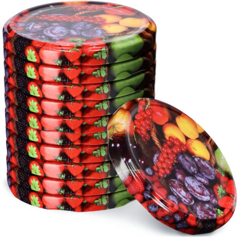KADAX 10x Jar Caps Fi 66 Caps pour bocaux couvercles conserves (1/5)