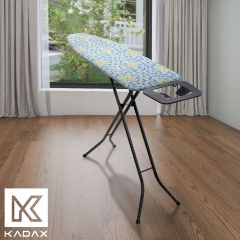 Housse Table à Repasser Élastiquée 55x148 Cm Gris Clair - Montage Rapide Et Anti-Glisse