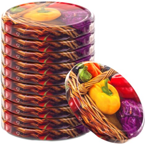 KADAX Jar Caps Lids Fi82 Jar Caps Cap Conserves 10x (1/5)