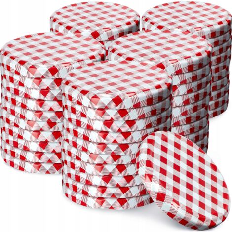 KADAX 50x Jar Caps Fi 66 Caps pour bocaux couvercles conserves (1/5)