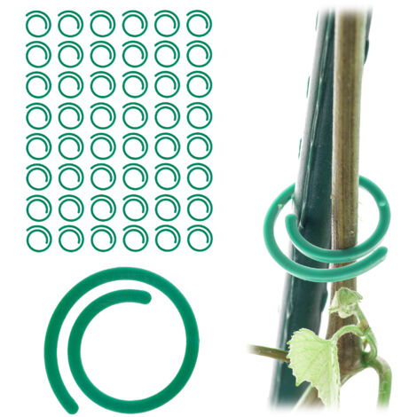 Clips Clips pour plants de tomates et tiges de pousses de haricots, fixation 3Cm, 50 pièces (1/5)