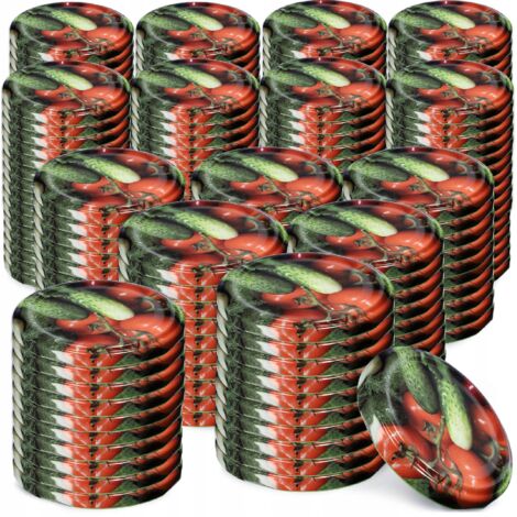 KADAX 200x Jar Caps Fi 82 Caps pour bocaux couvercles conserves (1/5)