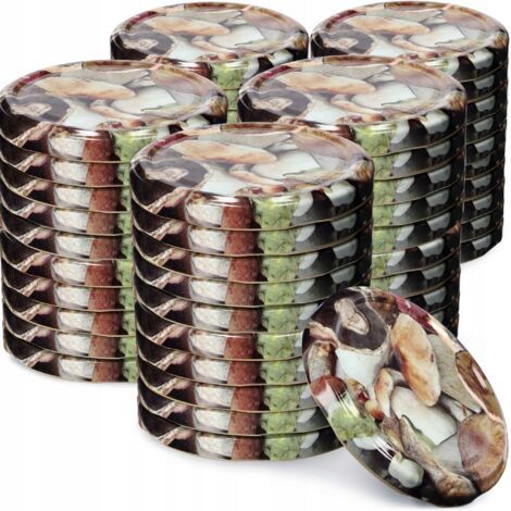 KADAX 50x Jar Caps Fi 82 Caps pour bocaux couvercles conserves (1/5)