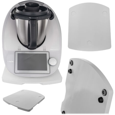 Planche support pour Thermomix Thermomix Tm6 Tm5 bois blanc 34X28 Cm (1/5)