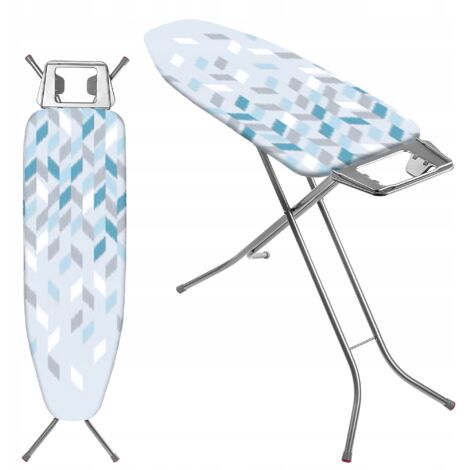 Table à repasser avec grille en fer et housse en coton polyester à hauteur réglable Elu GSC Table à repasser avec grille en fer et housse en coton polyester à hauteur réglable Elu GSC