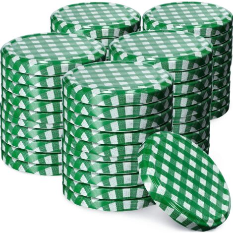 KADAX 50x Jar Caps Fi 66 Caps pour bocaux couvercles conserves (1/5)