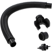 Récupérateur d'eau KADAX, récupérateur d'eau de pluie pour gouttière de réservoir, kit de raccordement