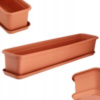 KADAX Balconnière Pot de Fleurs 80cm + Support