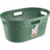 Curver Panier à linge pour fer 40 L vert