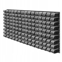 KADAX Toolboard 174x78 Mural 135 plateaux