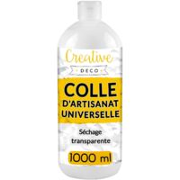 Colle Liquide Universelle PVA Non-Toxique Blanche 1L