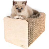 Griffoir Chat en Contreplaqué Renforcé 37 x 21 x 21 cm