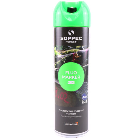 Sprühdose - Forstmarkierer SOPPEC fluoreszierend grün fluoreszierend 12 Monate fluo marker - 131318