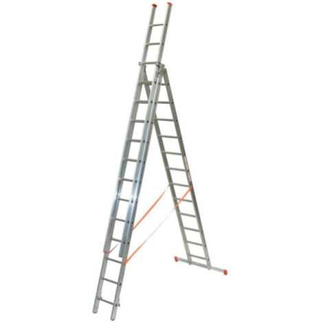 Facal Mehrzweckleiter 3-teilig GENIA S300 3x12 Sprossen