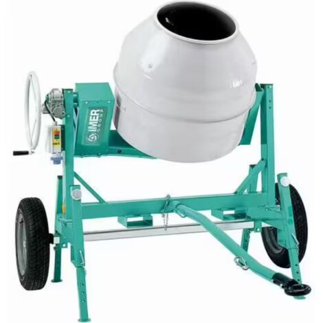 Betonmischer S350R IMER elektrisch schleppbar Mono Stahltank 345 Liter 01015821