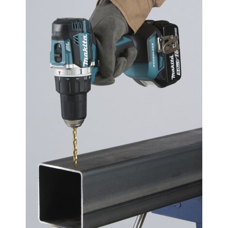 Packung mit 7 MAKITA 18V DLX7014PTJ Maschinen (DDF484+DTD154 +DGA506+DHR243 +DTM51+DJV182 +DHS680 + 5x5,0Ah + DC18RD + 2xMAKPAC 2 +MAKPAC 3 + 2xMAKPAC 4)