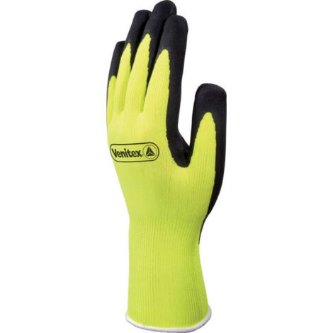 Guante poliester latex afluor