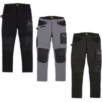 Diadora Utility Pant Carbon Unfallverhütungshose - XL - Gris