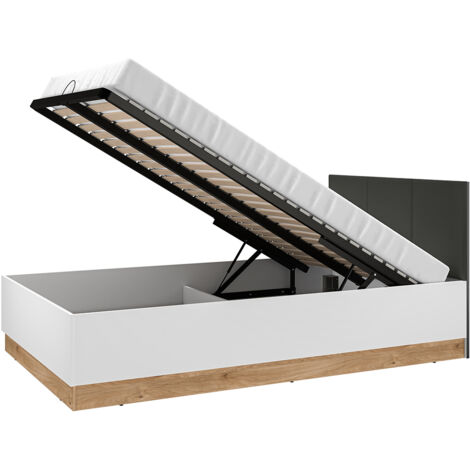 Bett 120x200 Mit Bettkasten Poco