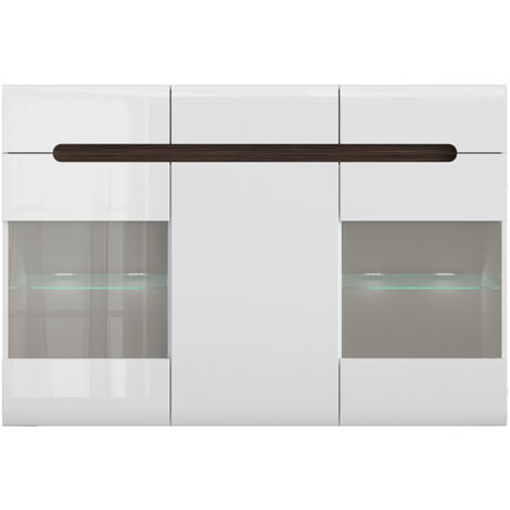 Moimhear Kücheninsel 120x60x90,5 Cm - Weiß Marmordesign Mit 3 Schubladen & 3 Türen | Küchenzeile Mit Barbereich