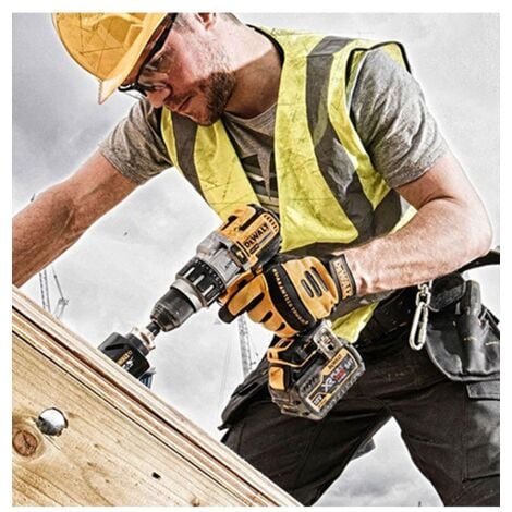 Hammer Drill DeWALT DCD996P1T (1 x 5,0 Ah + DCB1104 + TSTAK II) + Tool-holder belt DeWALT DWST1-75552