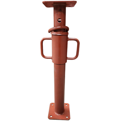 Etai de maçon peint – Longueur extensible 0.55 à 0.80 m – Charge de 1600 à 2200 kg – Écrou en acier pour maçonnerie
