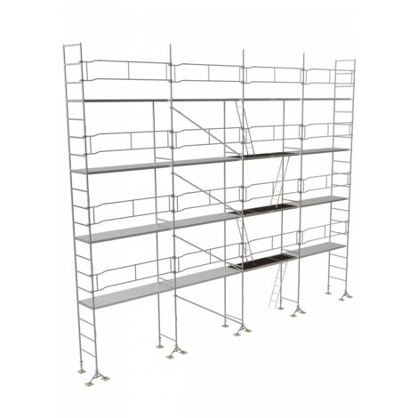 Lot échafaudage de maçon M49 Expert 130m²  Tubesca Comabi