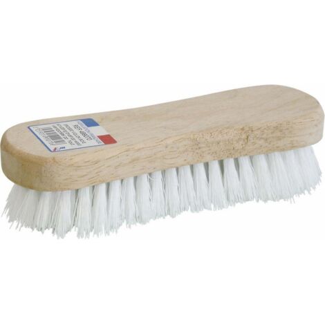 Brosse de nettoyage en polypropylène – 7 rangs de poils 25mm – Dimensions 170x55x45mm – Pour surfaces délicates
