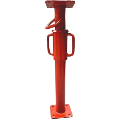 Etai de maçon peint – Longueur extensible 0.70 à 1.20 m – Charge de 1200 à 2200 kg – Écrou en acier pour maçonnerie