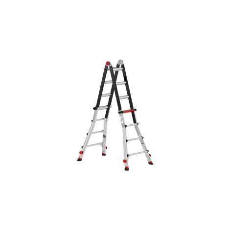 Echelle compacte Flex'up 4x4 pieds réglables Tubesca Comabi