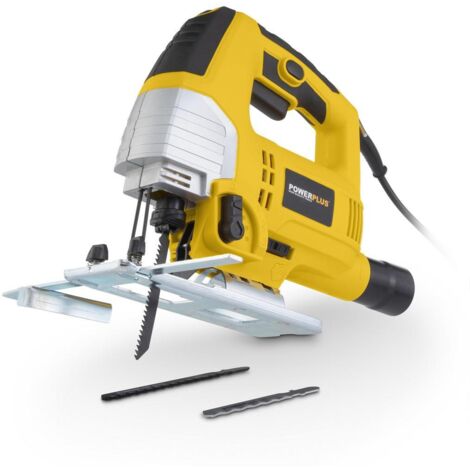 Powerplus Scie Sauteuse Électrique de 650 W POWX0331 - Scie Sauteuse Filaire à Patin Réglable 3000 min-1 - avec 3 Accessoires (1/5)