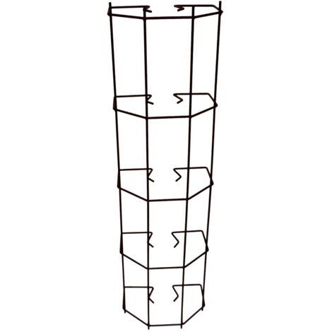 Cache gouttière clipsable fer vieilli 25x90 cm – Acier époxy résistant au gel et UV – Adaptable pour descentes d'eaux de 80 à 120 mm – Louis Moulin (1/3)