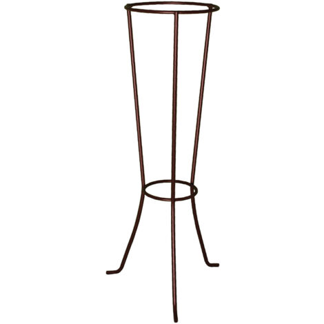 Colonne fer vieilli ht 78 pour pot 24-26 cm (1/3)