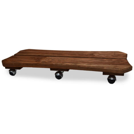 Roule plante Bois spécial bac naturel 30x70 cm (1/3)