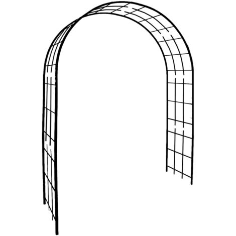 Arche Treillage tube carré 20 anthracite