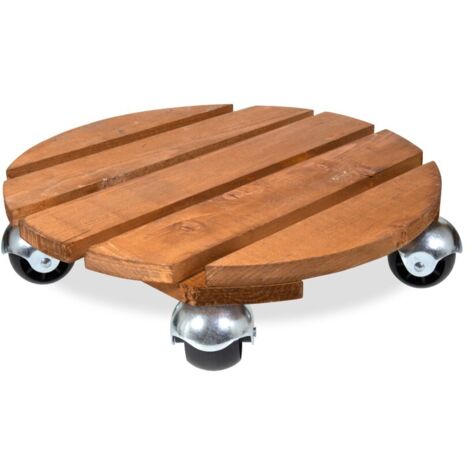 Roule-plante Bois rond naturel "Basics " 37,5 cm (1/3)