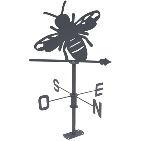Girouette Abeille 45x74 cm Anthracite (1/3)