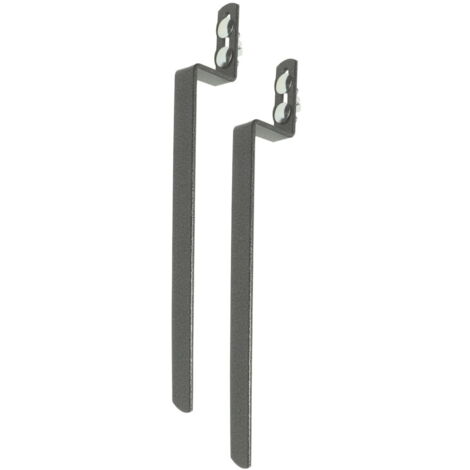 Kit anti bascule pour supports jardinières anthracite 30 cm