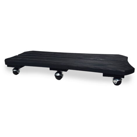 LOUIS MOULIN Roule plante Bois spécial bac anthracite - 30x70 cm - Bois (1/5)