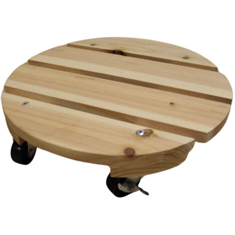 Roule-Plante Bois Rond Brut Ø40 cm Essentis Louis Moulin (1/3)