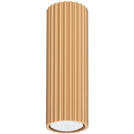 Lampada da soffitto Karbon d'oro 6.5x20x6.5cm Sollux