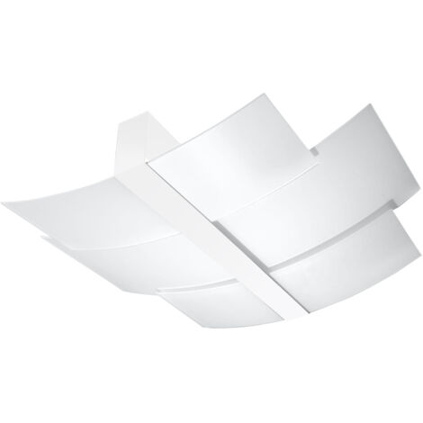 Lampada da soffitto Celia bianco 61x7x53cm Sollux (1/5)