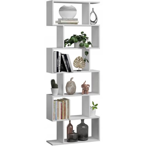 Étagère ouverte - Bibliothèque MAX en chêne sonoma 1 pièce - Panneau stratifié 18 mm - Design moderne et classique (1/2)