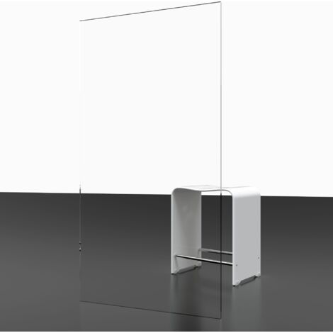 Duschtür Sunny Pendeltür in Nische von Schulte, 5 mm Sicherheitsglas (ESG) Klar hell, Profilfarbe: Alu Natur, 90 x 180 cm