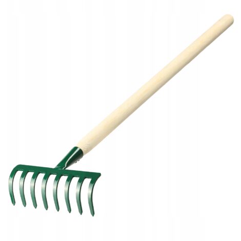 Rastrelli KADAX Piccoli rastrelli da giardino con manico a 8 denti (1/5)