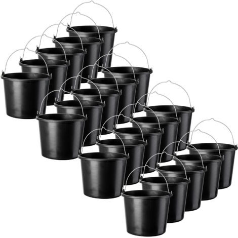 KADAX Costruzione in plastica Secchio da costruzione 5L 20 pz